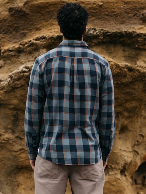 lifestyle image of Cardew Check Long Sleeve Shirt