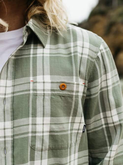 lifestyle image of Cardew Check Long Sleeve Shirt
