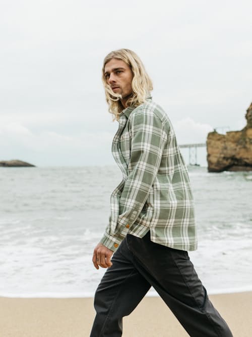 lifestyle image of Cardew Check Long Sleeve Shirt