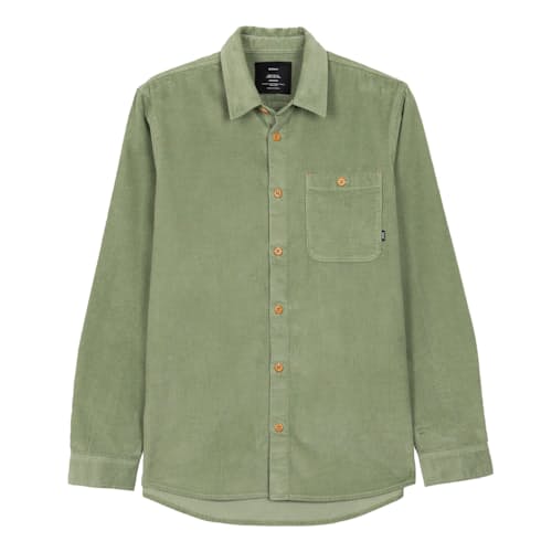 laydown image of Jetty Corduroy Long Sleeve Shirt