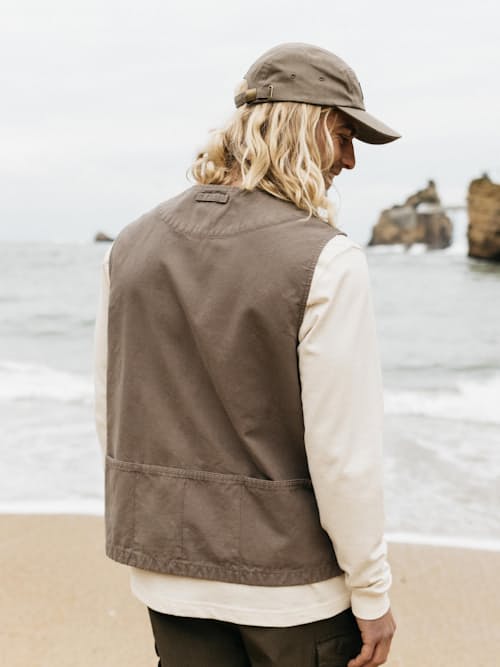 lifestyle image of Basset Work Vest