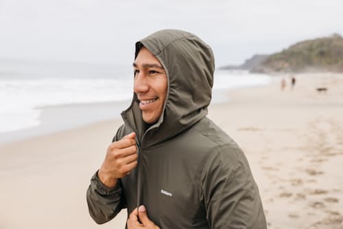 lifestyle image of Fin Lightweight Windbreaker Jacket