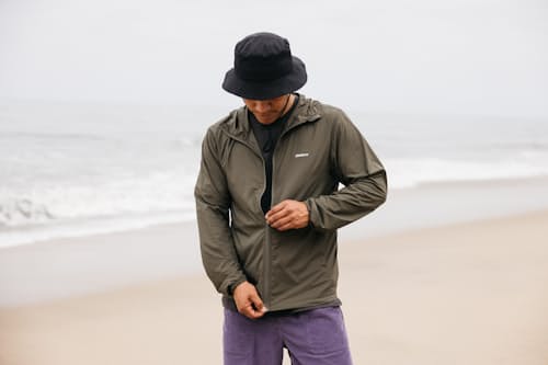 lifestyle image of Fin Lightweight Windbreaker Jacket