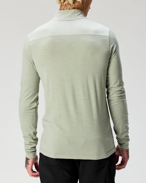 lifestyle image of 72-Hour Merino UPF Quarter Zip