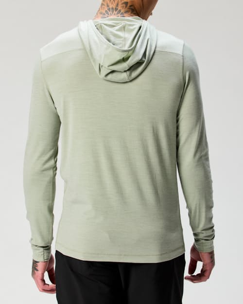 lifestyle image of 72-Hour Merino UPF Hoodie
