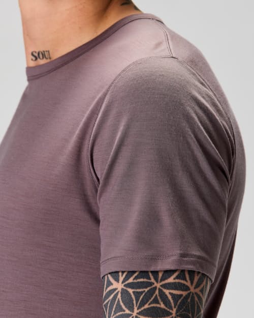 on model image of 72-Hour Merino T-Shirt - Slim Fit (Original)