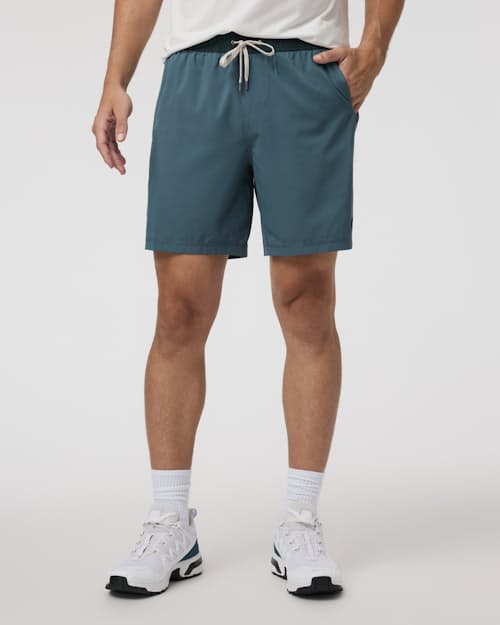 on model image of Kore Performance Shorts - 7.5"