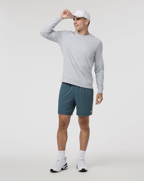 on model image of Kore Performance Shorts - 7.5"