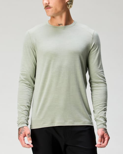 lifestyle image of 72-Hour Merino UPF Long Sleeve T-Shirt
