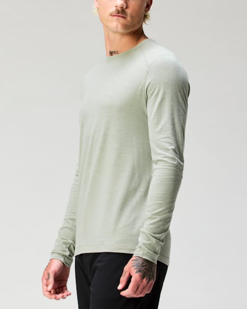 lifestyle image of 72-Hour Merino UPF Long Sleeve T-Shirt