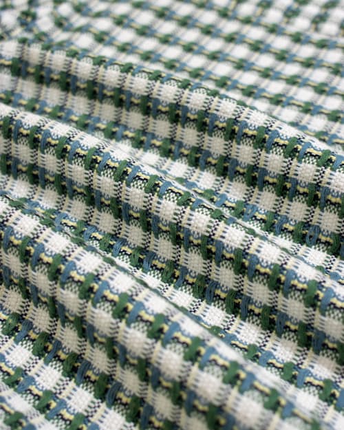 laydown detail image of Busey Dobby Check Short Sleeve Shirt