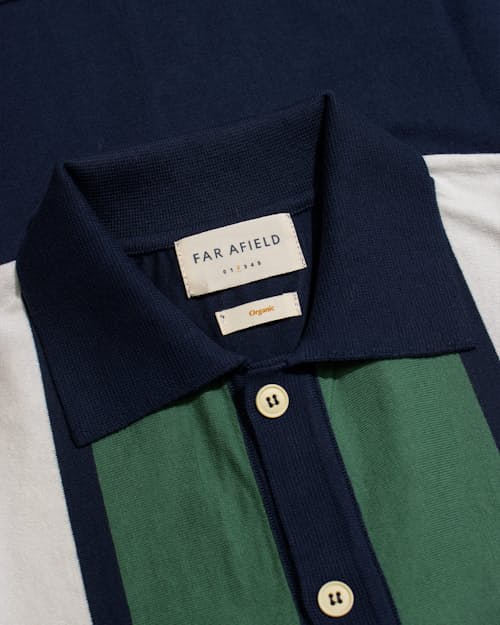 laydown detail image of Velzy Cardigan Sweater Polo
