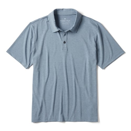 laydown image of Bamboo Flex UPF Polo