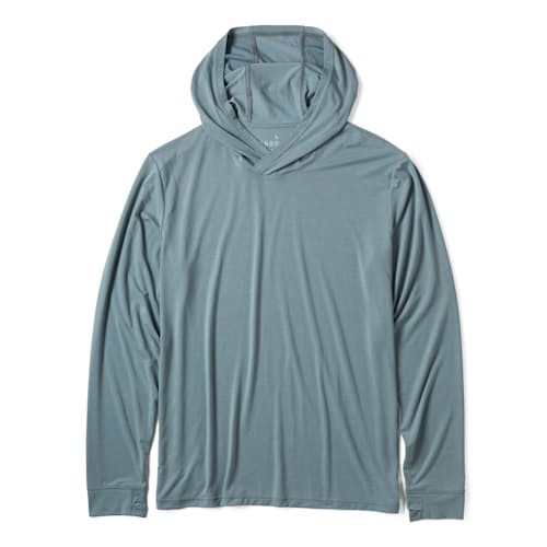 laydown image of Elevate Lightweight UPF Hoodie