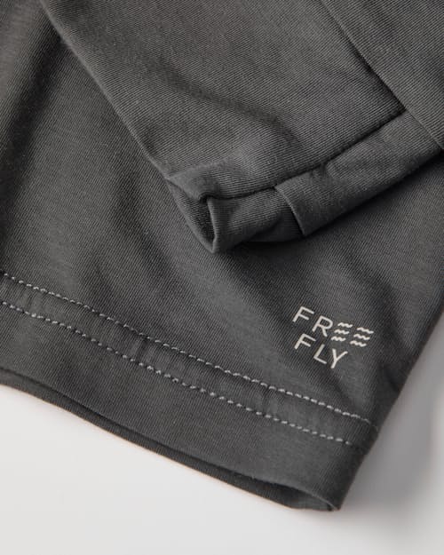 laydown detail image of Elevate Lightweight UPF Long Sleeve T-Shirt