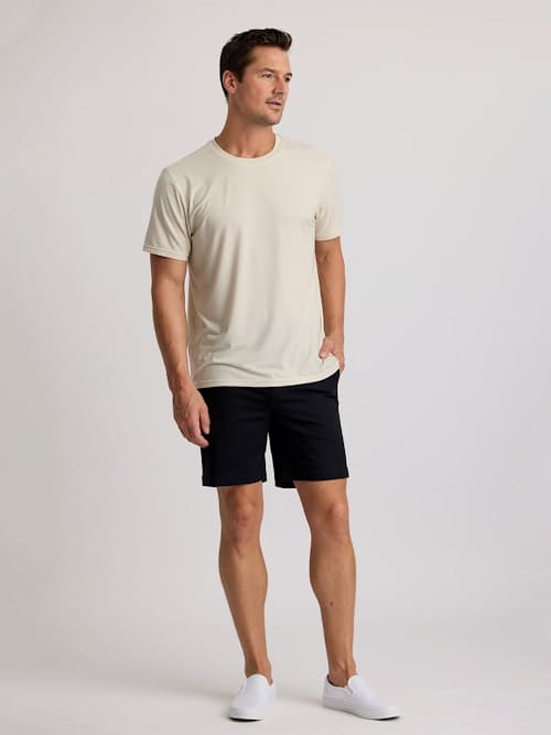 on model image of Elevate Lightweight UPF T-Shirt