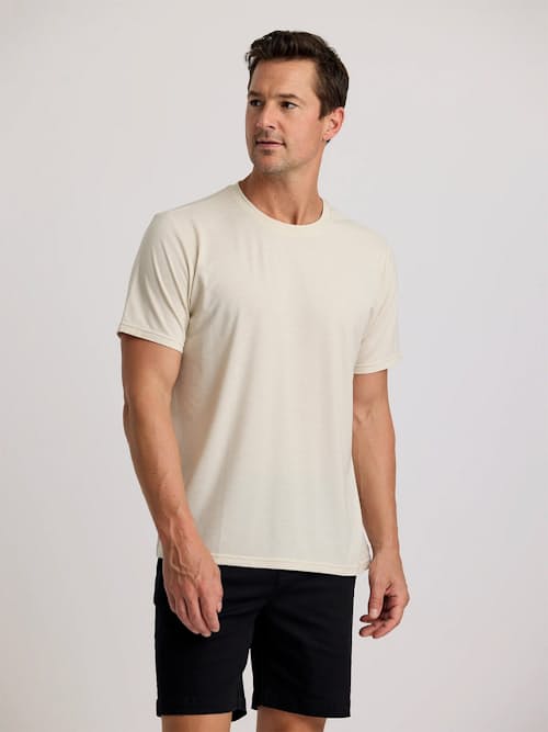 on model image of Elevate Lightweight UPF T-Shirt
