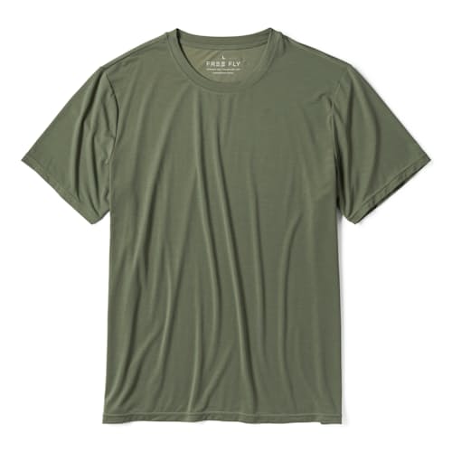 laydown image of Elevate Lightweight UPF T-Shirt