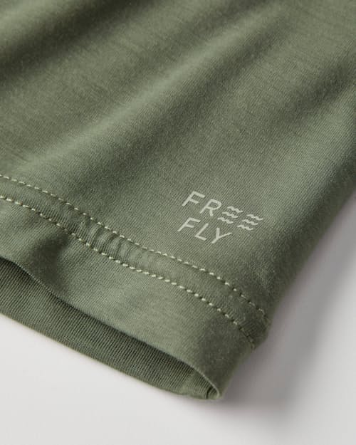 laydown detail image of Elevate Lightweight UPF T-Shirt