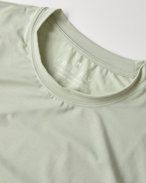 laydown detail image of Elevate Lightweight UPF T-Shirt