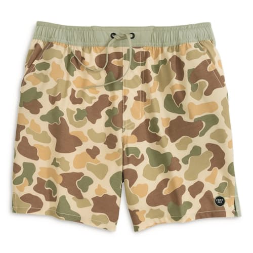 laydown image of Palmera Elastic Swim Trunk - 6"