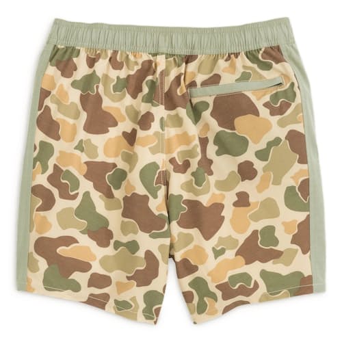 laydown image of Palmera Elastic Swim Trunk - 6"