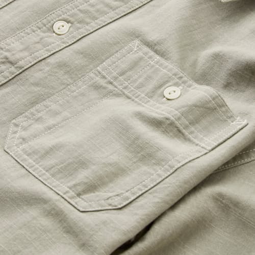 lifestyle image of Chambray Utility Shirt