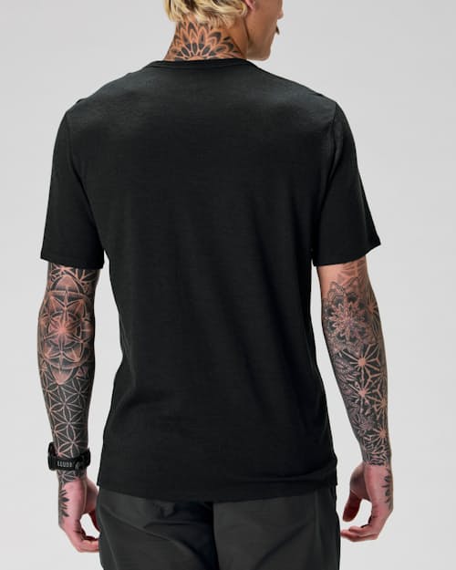 on model image of 72-Hour Merino Air T-Shirt