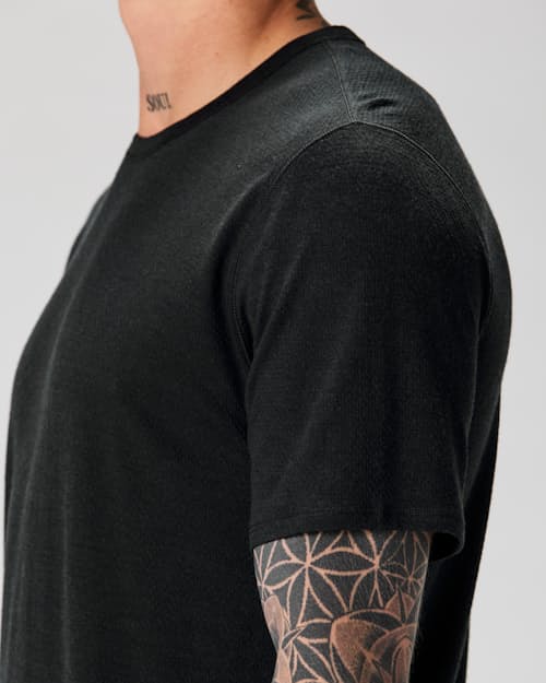 on model image of 72-Hour Merino Air T-Shirt