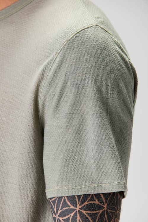 on model image of 72-Hour Merino Air T-Shirt