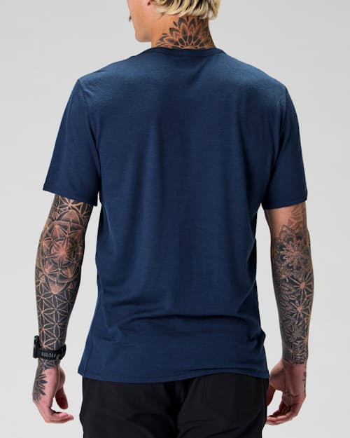 on model image of 72-Hour Merino Air T-Shirt