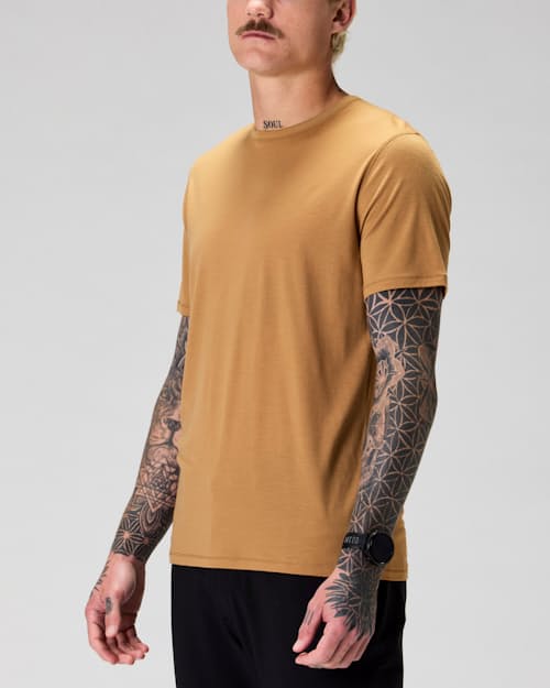 on model image of 72-Hour Merino T-Shirt - Classic Fit