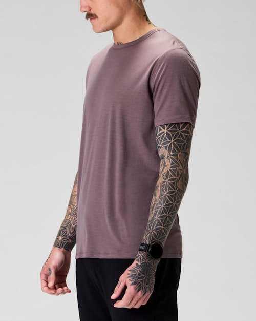 on model image of 72-Hour Merino T-Shirt - Classic Fit