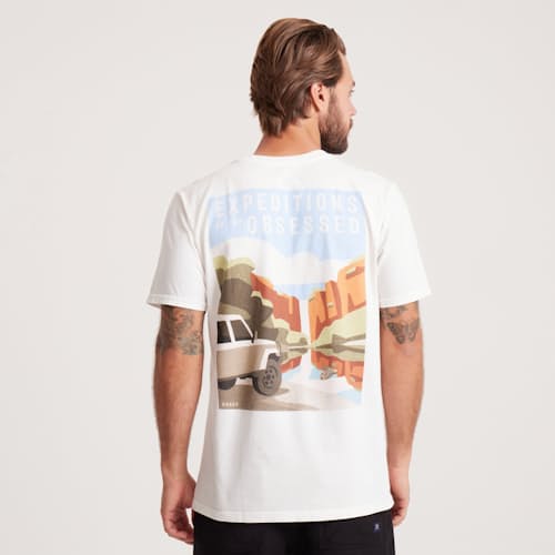 on model image of Expeditions T-Shirt