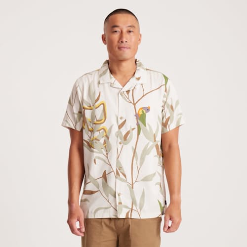 on model image of Gonzo Short Sleeve Shirt