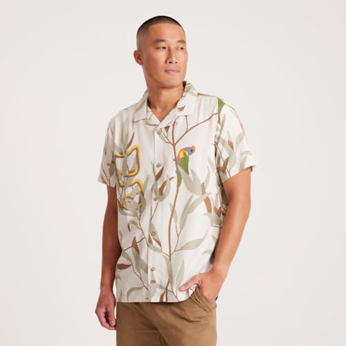 on model image of Gonzo Short Sleeve Shirt