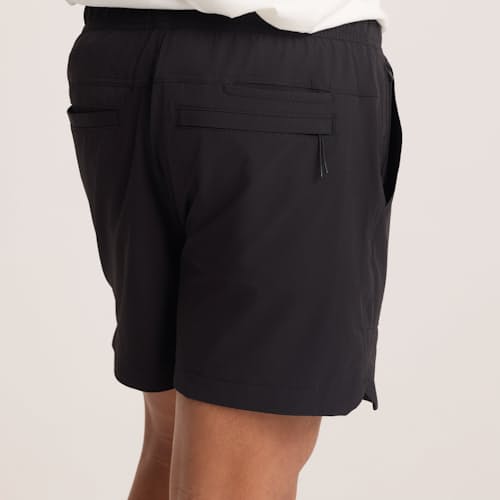 on model image of Happy Camper Short - 6"