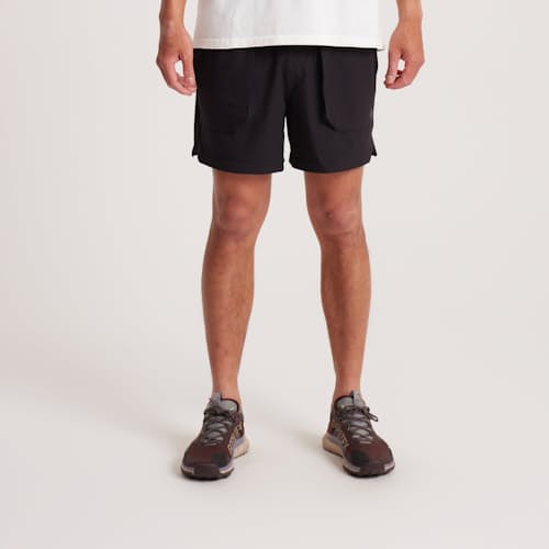 on model image of Happy Camper Short - 6"