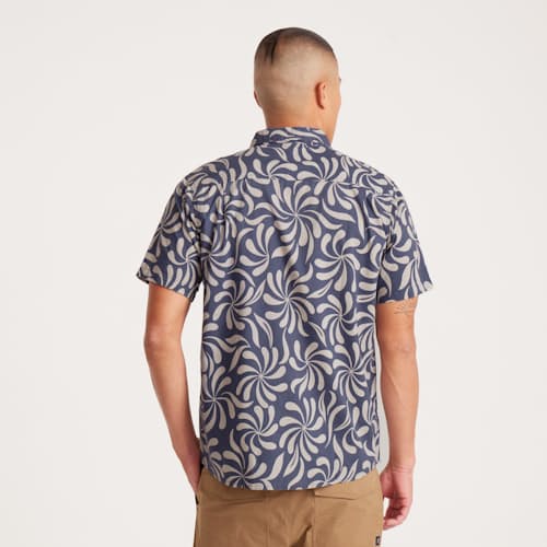 on model image of Journey Short Sleeve Shirt