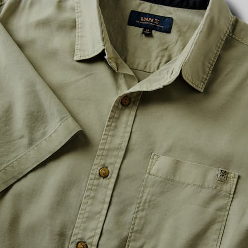 laydown detail image of Made to Fade Short Sleeve Shirt