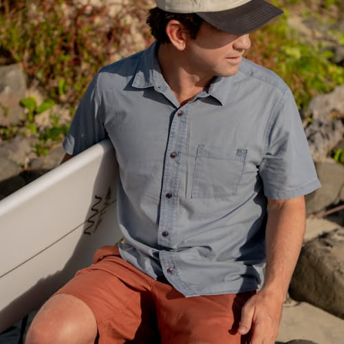 lifestyle image of Made to Fade Short Sleeve Shirt