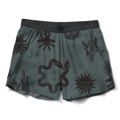 laydown image of Alta Run Shorts - 5"