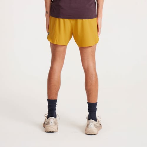 on model image of Baja Run Shorts - 5"