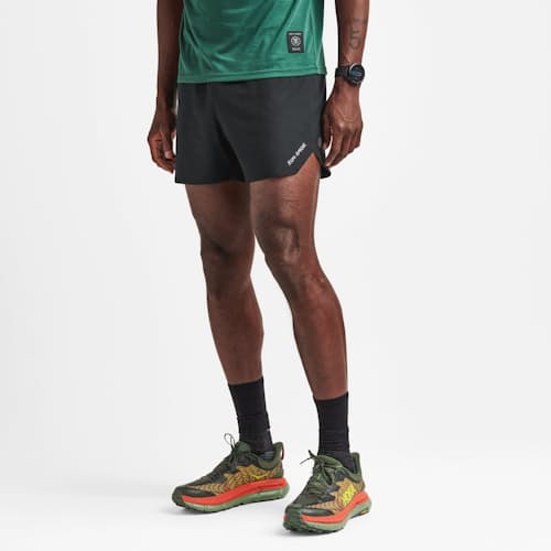 on model image of Baja Run Shorts - 5"