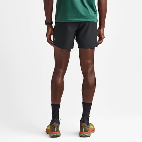 on model image of Baja Run Shorts - 5"