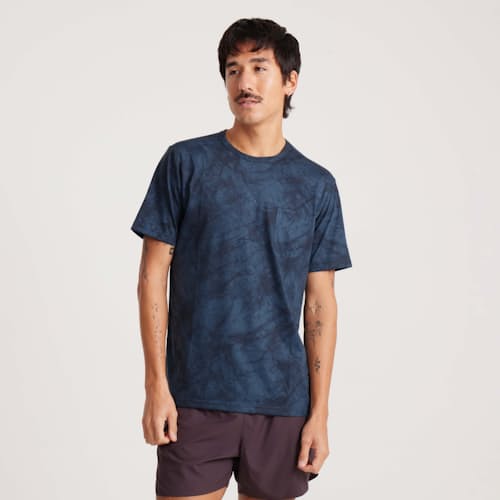 on model image of Mathis Performance T-Shirt