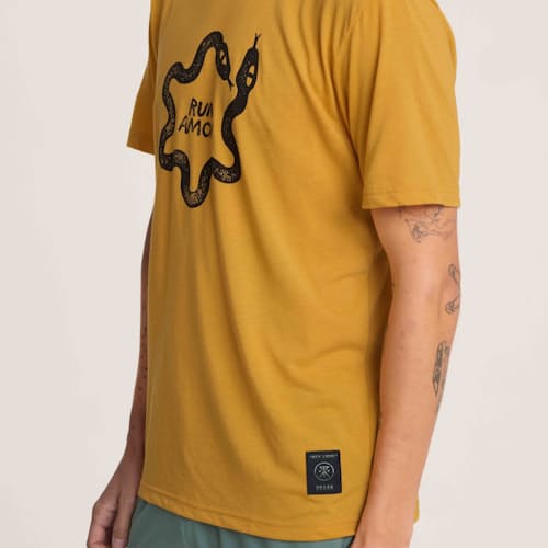 on model image of Mathis Performance T-Shirt