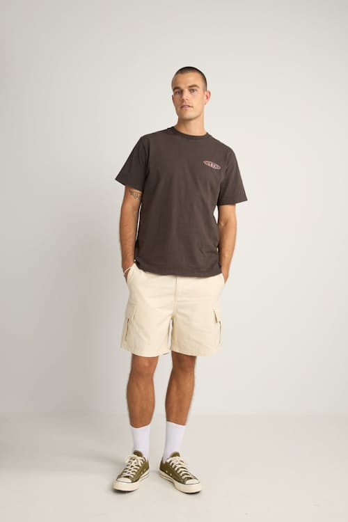 on model image of Combat Shorts