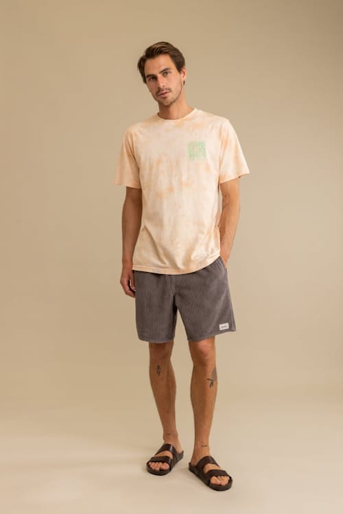 on model image of Cord Jam Shorts
