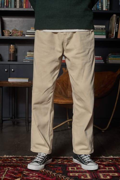 lifestyle image of Essential Twill Trouser